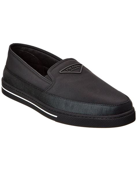 prada nylon slip on sneakers|men's prada trainers sale.